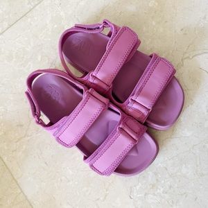 Zara girls kids fuchsia sandal shoes